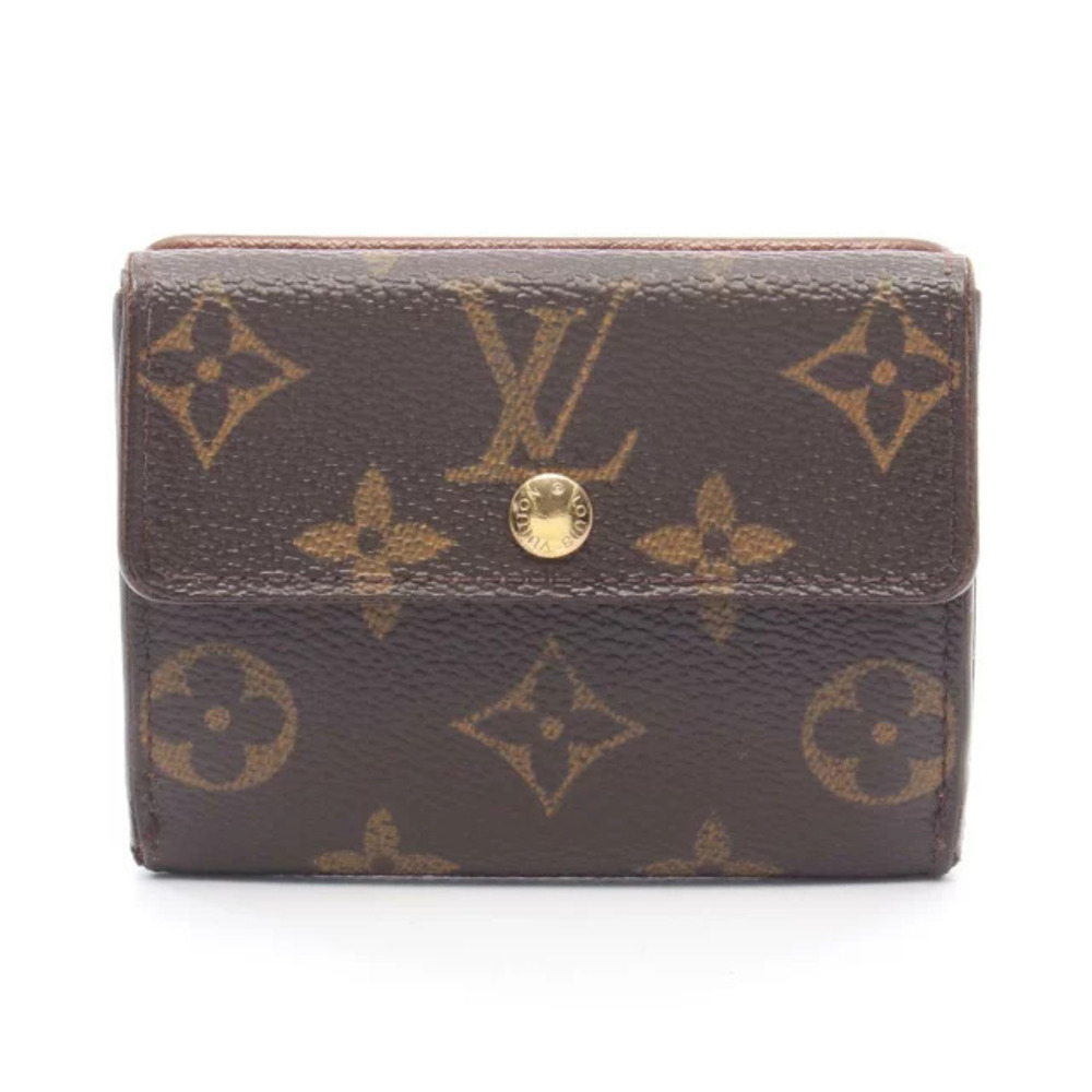 Louis Vuitton Ludlow coin case Wallet Leather Monogram Brown